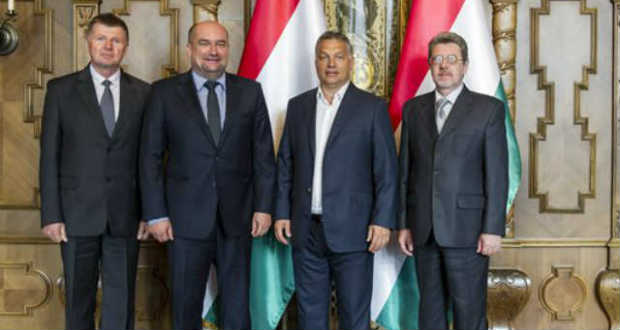 Orbán Viktor a KMKSZ vezetőivel tárgyalt