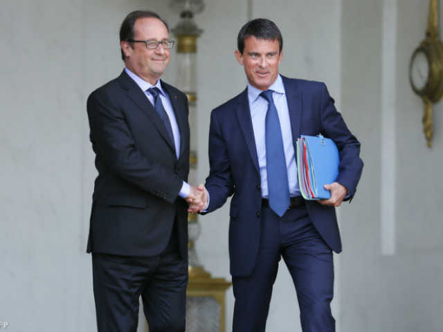Hollande Francois Valls Manuel
