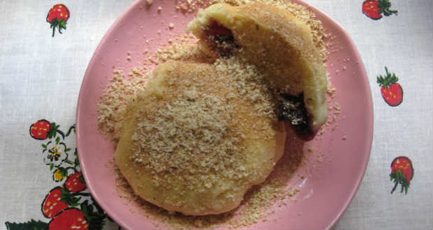 Gőzön főzött szilvás gombóc recept