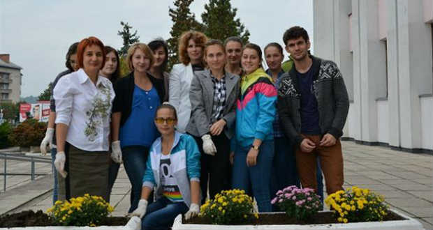 Parkosítási akciót szerveztek a munkácsi egyetem hallgatói