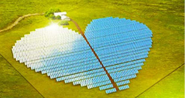 Szív alakú naperőmű épül egy csendes-óceáni szigeten