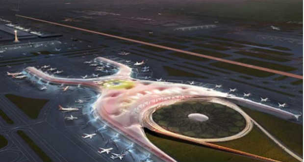Épül a világ legnagyobb és legfenntarthatóbb repülőtere