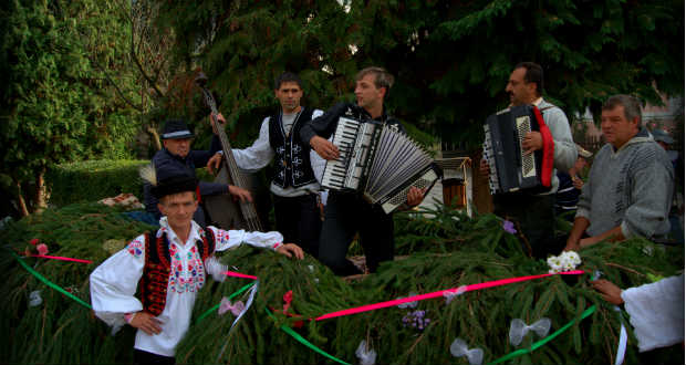 Szüreti mulatság Visken