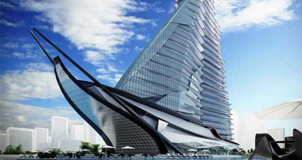 Hatalmas üveghajó-kórház épül Tunéziában