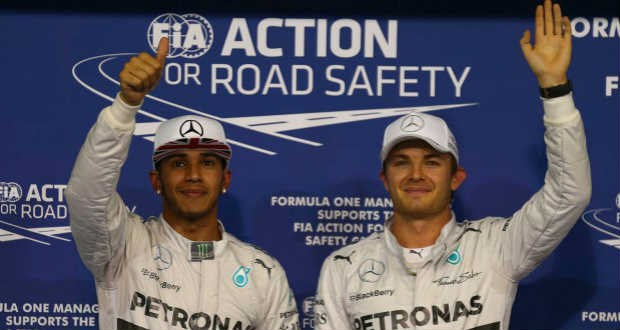 Rosberg rajtolhat az élről az évadzárón