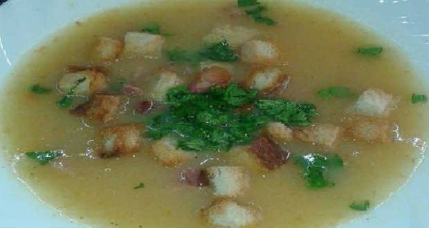 Sárgaborsó-krémleves recept