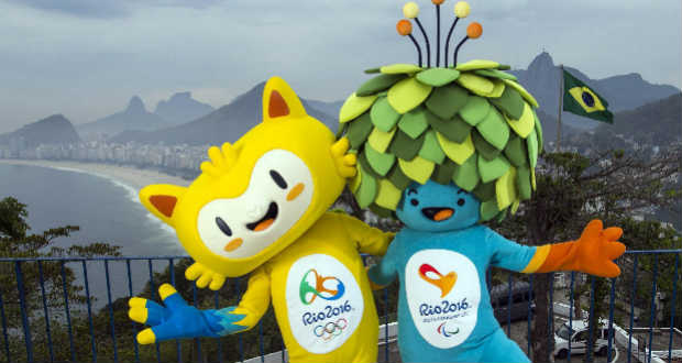 Vinicius és Tom a riói olimpia két kabalafigurája