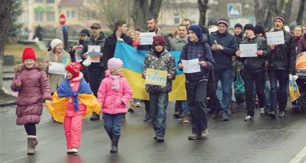 Megemlékezést tartottak a Volnovaha melletti áldozatok tiszteletére Ungváron