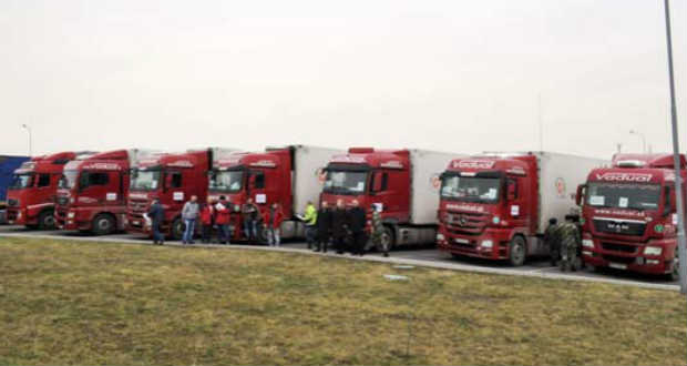 Szlovák segély az ukrán katonáknak