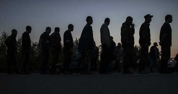 Több mint hatszáz ukrán állampolgárt tartanak fogva a szeparatisták