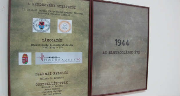 1944 – az elhurcolások éve – kiállítás a Rákóczi-főiskolán