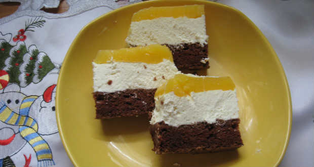 Narancsüdítős szelet recept