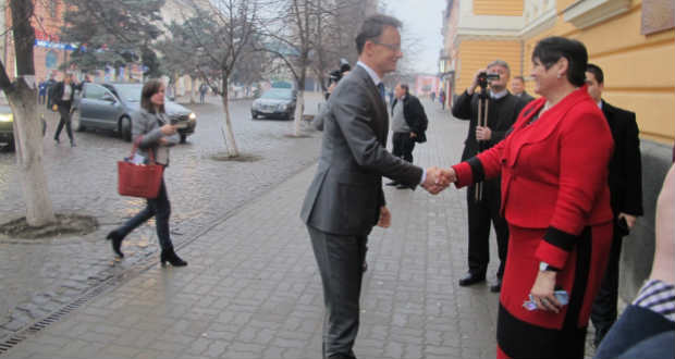 На Закарпаття завітав Петер Сіярто