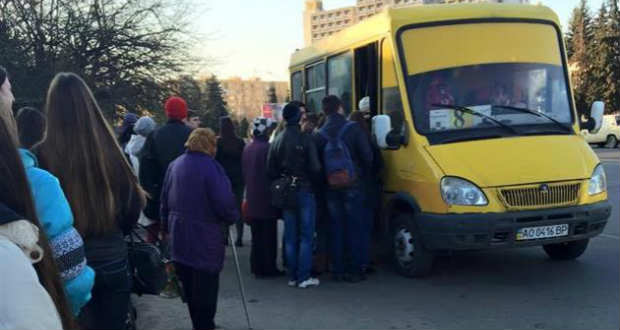 Tömegközlekedési káosz Ungváron
