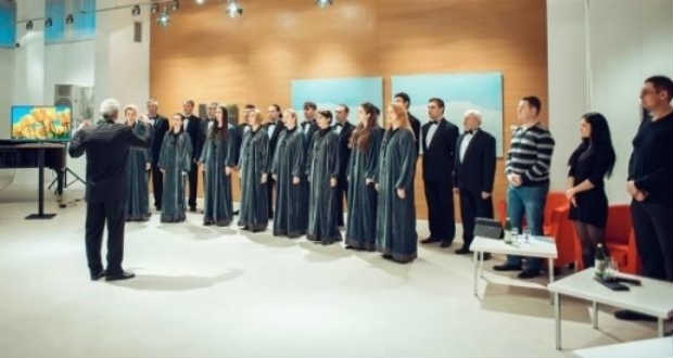 A Cantus kamarakórus és svájci énekesek közös koncertje Ungváron