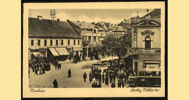 Kárpátalja anno: a Horthy Miklós tér Munkácson