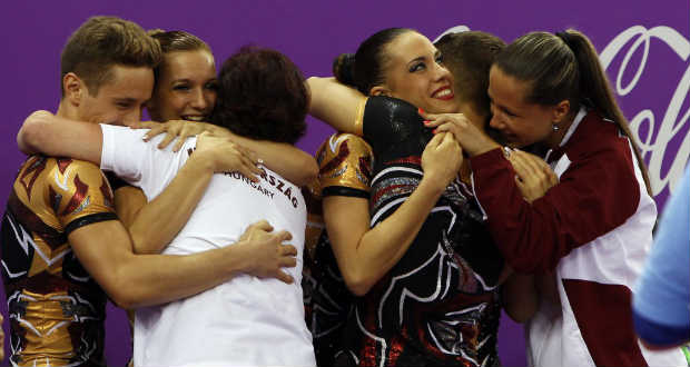 Hat érmet szereztek a magyar aerobikosok az Eb-n