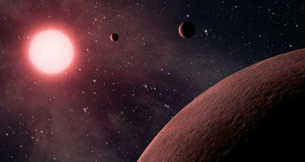 Három szuperföldet fedeztek fel egy törpecsillag körül