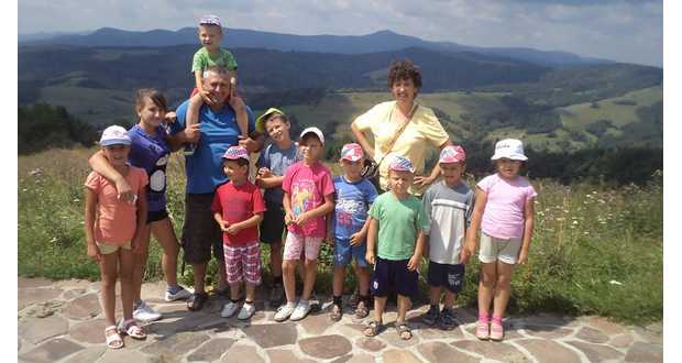 Nagycsaládok Kárpátalján: a Kiss család