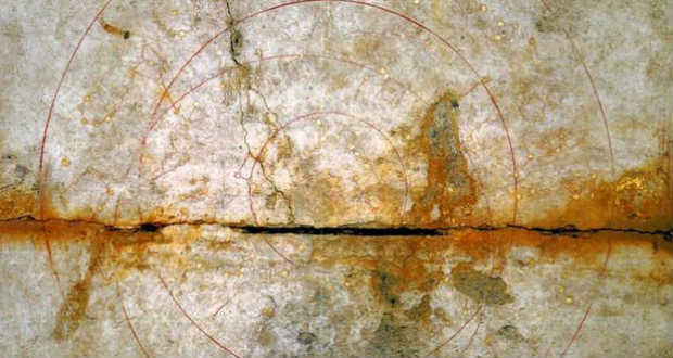 Rejtélyes csillagtérkép az ősi japán sírbolt mennyezetén