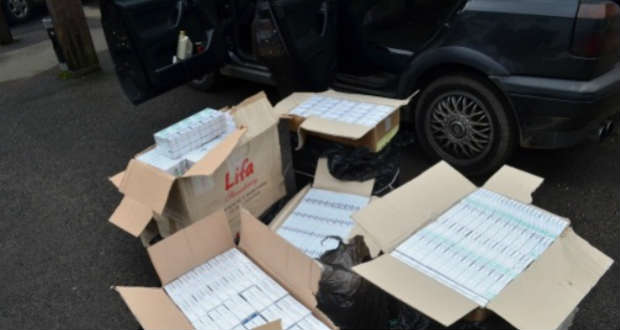 Csempészésre átalakított ukrán autót foglaltak le Tiszabecsen