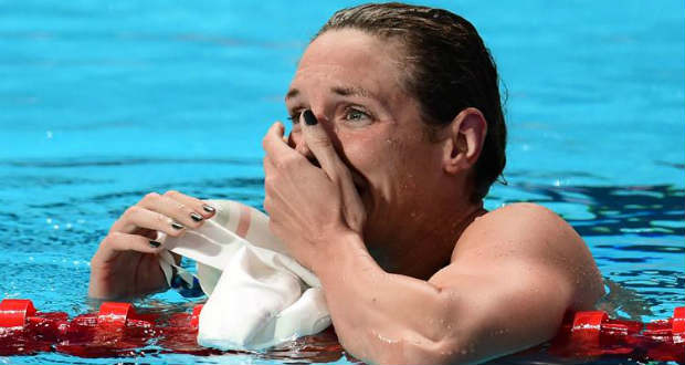 Hosszú Katinka aranyérmes 200 méter vegyesen