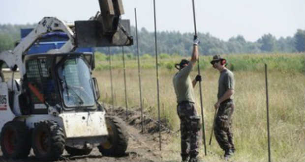 Bács-Kiskun megyében is hozzáfogtak a határkerítés-építéshez