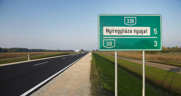 Átadták a Nyíregyházát nyugatról elkerülő út második szakaszát