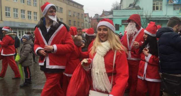 Mikulásfelvonulás Ungváron