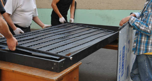 Napkollektort gyártó műhelyet létesítettek Császlócon