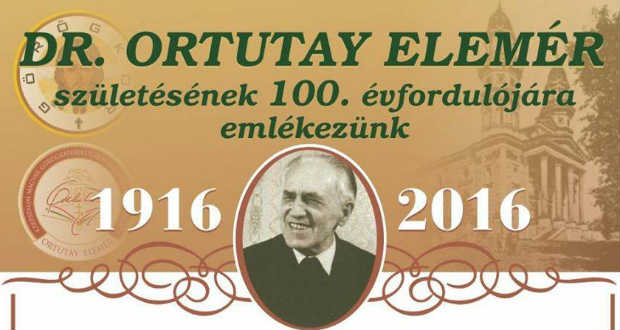 Ortutay Elemér emlékév