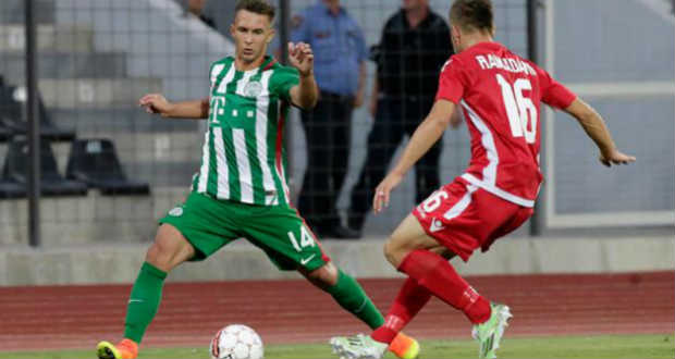 Idegenbeli döntetlennel kezdett a Ferencváros