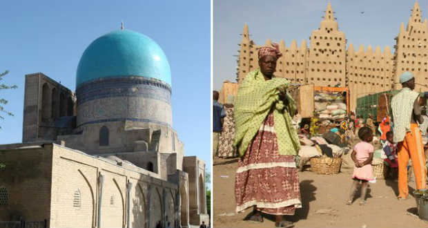 Dzsenné és Sahriszabz óvárosa a veszélyeztetett világörökségi helyszínek között