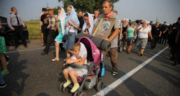 Jelentősebb provokációk nélkül ért véget a moszkvai patriarchátus „békemenete” Kijevben