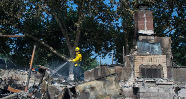 Újabb erdőtűz pusztít Kaliforniában