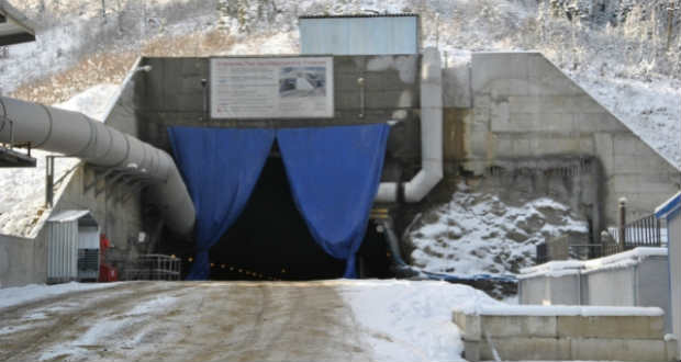 Gyors tempóban halad a beszkidi alagút építése