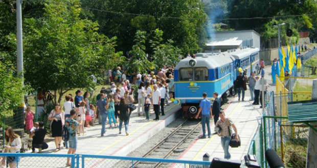 Nagy népszerűségnek örvend az ungvári gyermekvasút