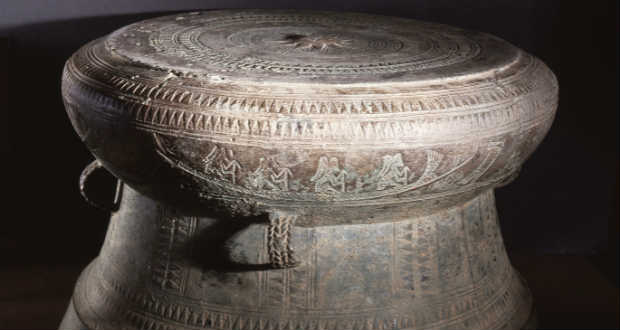 Több ezer éves bronzdobot találtak Vietnamban