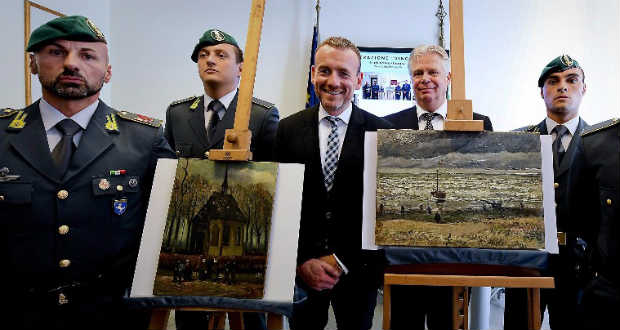 Maffiózóknál találták meg a lopott Van Gogh-festményeket