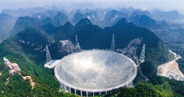 Átadták a világ legnagyobb rádiótávcsövét