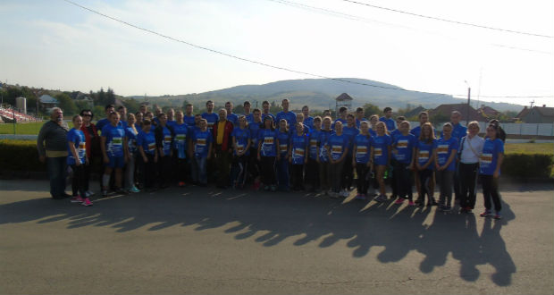A Rákóczi-főiskola hallgatói is részt vettek a beregszászi félmaratonon