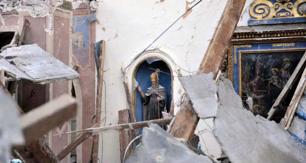 Újabb nagy erejű földrengés Közép-Olaszországban