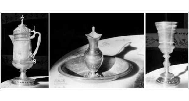 Kárpátalja anno: a gáti református templom úrasztala