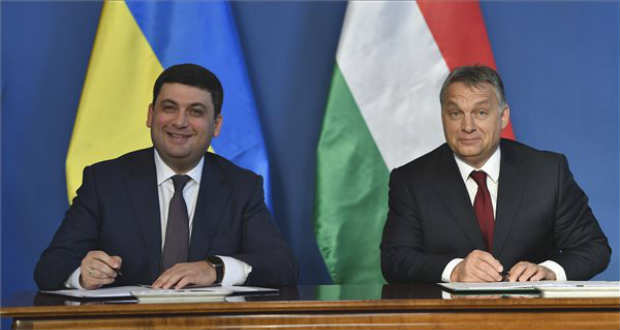 Az ukrán kormányfővel tárgyalt Orbán Viktor