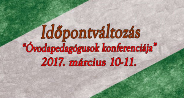 Az óvodapedagógusok figyelmébe