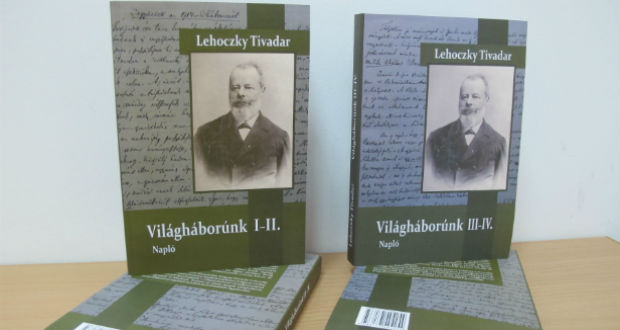 Megjelent Lehoczky Tivadar Világháborúnk című naplója