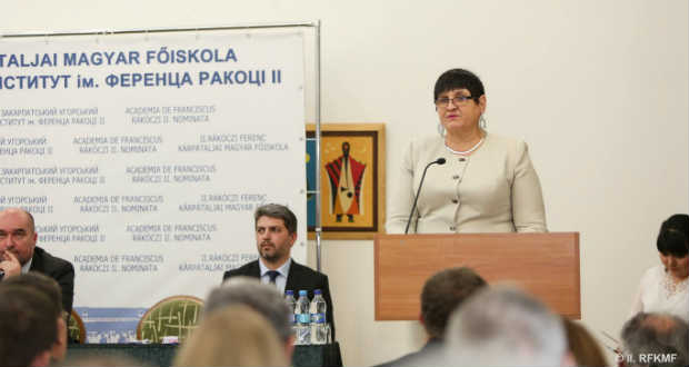 Orosz Ildikó rektor beszéde a főiskola 20 éves jubileuma alkalmából rendezett ünnepségen