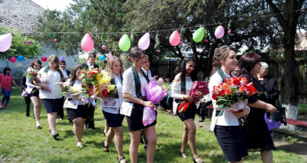 Ballagás a Mezőkaszonyi Középiskolában