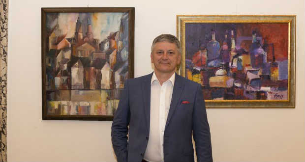 Kárpátaljai festőművészek munkáiból nyílt kiállítás Rómában