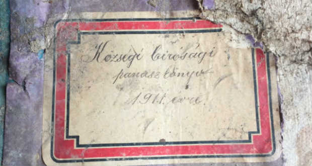 1911-es magyar könyvet találtak Munkácson